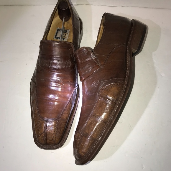 David Eden Brett Brown Handmade Genuine Crocodile main image 12